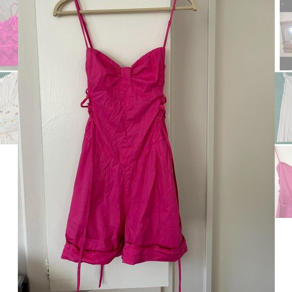Betsey Johnson pink romper - Picture 1 of 6